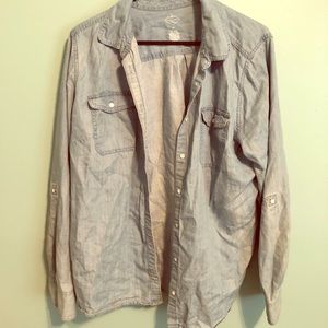 Jean Button Up